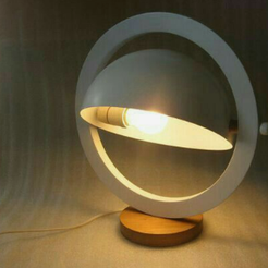 lamp1.png Free STL file Rotating lamp・3D printing design to download
