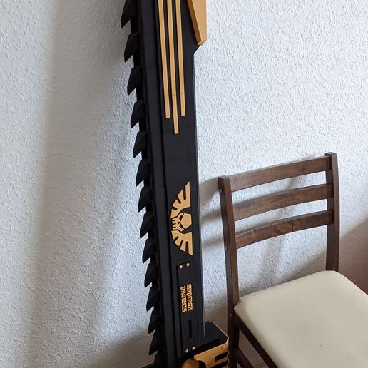 ⚔ ウォーハンマー40k チェーンソード・「Bambu Lab X-1 Carbon」3D