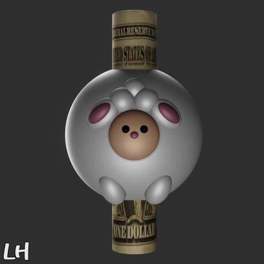 sheep money holder