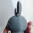 0-2.jpg Bunny Hairdresser Figurine