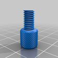 6mm_Quick_Connector_with_Narbled_Knob_10mm_total.png Funtime Marble Roller System  Version 1.2