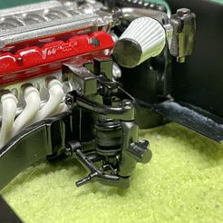 Bagged universal front suspension kit for model kit and Custom diecast