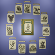 3.png MTG Bloomburrow DECK BOX COMPATIBLE WITH COMMANDER DECK: The Bloomburrow encyclopedia #120