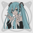 fan-cover-hatsune-miku-branco.png Hatsune Miku Fan cover Multicollor AMS