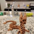 Flexi Print-in-Place Imperial Dragon with 3MF Included!