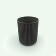 02.jpg Trash can with swing lid