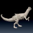 2020-Dilorogue-3.jpg Dilophosaurus Rogue - Presupported D&D Dinosaur Hero