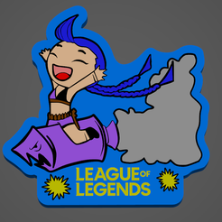 Screenshot_3.png 3D-Datei Beleuchtung Box Jinx League Of Legends・3D-druckbares Modell zum Herunterladen
