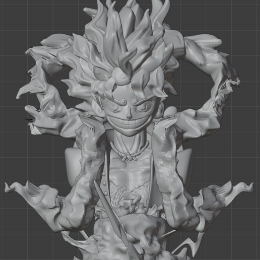 luffy-gear-five-frente.png Luffy Gang fünf Sonnengott One Piece