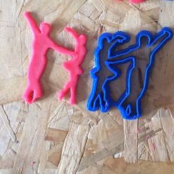 Bailariness.JPG Fichier STL gratuit Les danseurs du coupe-pâte à biscuits・Modèle à télécharger et à imprimer en 3D