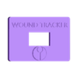 WOUND TAUTRACKER TOP.stl Tau Command Point/Victory point/Round counter + Wound counter