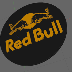r.png STL file red bull・3D printing design to download