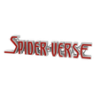 1.png 3D MULTICOLOR LOGO/SIGN - Spiderverse (Comic)