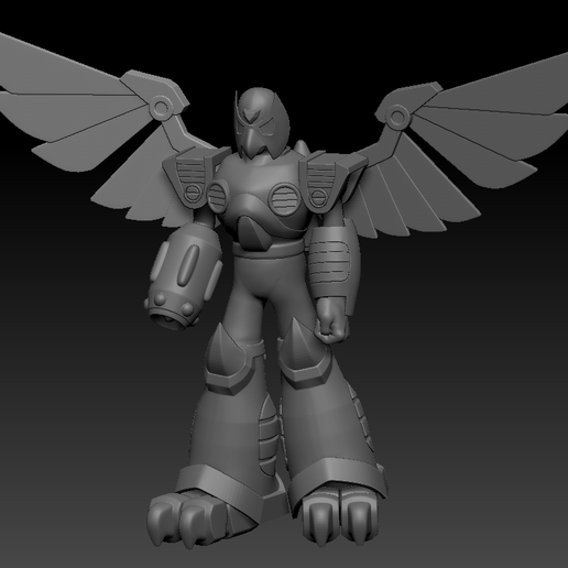 Megaman X - Storm Eagle 3D model