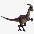 portada-4.png DOWNLOAD Hadrosaur 3D MODEL - ANIMATED - BLENDER - 3DS MAX - CINEMA 4D - FBX - MAYA - UNITY - UNREAL - OBJ -  Animal & creature Fan Art People Hadrosaur Dinosaur