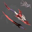 3.jpg Kamish's Wrath Daggers Solo Leveling for cosplay 3d model