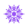 snowflake_set1_3.STL floco de neve