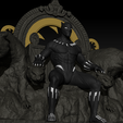 2.png black panther , black panter . on his throne (( Remix )) ....