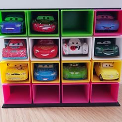 20180824_131525.jpg STL-Datei Cars garage V2・Design für 3D-Drucker zum herunterladen