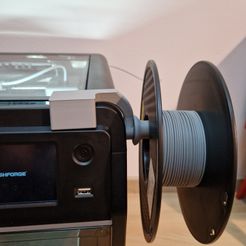 20231202_200150.jpg Flashforge Adventurer M5 PRO Filament spool holder