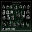 Lion's-pride-heads.jpg Lion´s Pride space warriors upgrade kit