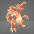 CharizardGigantamaxCape1.png Charizard Gigantamax - Modèle 3D