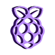 Logo Raspberry pi.stl Raspberry pi logo