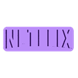 Netflix_Logo.stl Un omaggio a NETFLIX