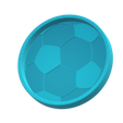 Untitled2.png Soccer Ball Trinket Dish STL File - Digital Download -6 Sizes- Homeware, Boho Modern Design