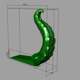 fermaporta-quote3.png tentacle door stop 3D print model