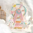 H1848d767232d4bf1ace4d9c93f6ba326J.jpg STL file Carousel cookie cutter・3D printer model to download
