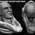 4.png Alien Prometheus Engineer Helmet & Head