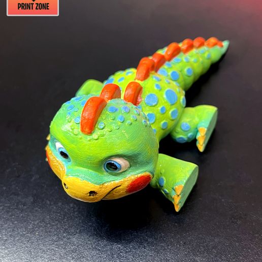 z5734144619140_db63f7866d2a659f1bdcef7aa8c78643.jpg Cute Dragon Articulating Flexi , Print in Place (fichiers stl et 3mf)