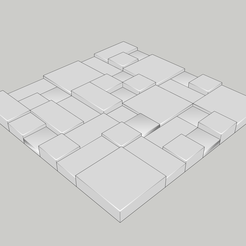 Panel-3D-Cubos.png Файл STL 3D-панели 3D-кубики для 3D-печати・Модель 3D-принтера для загрузки