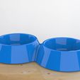 Gamelle-chats-1-Bleu.jpg Cat bowl - Gamelle pour chat