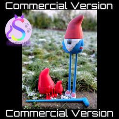 gnomelongleg_commersial.jpg Fichier STL Gnome à longue patte *Version commerciale*.・Modèle à télécharger et à imprimer en 3D