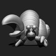 r_5.jpeg Cartoon Hermit Crab STL for 3D Printing