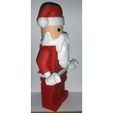 Lego_Minifig_-_Santa_Clause_3.jpg Free STL file Jumbo Christmas - Santa Claus・3D printer model to download