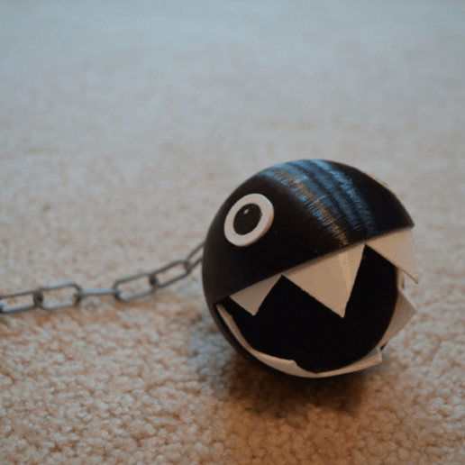 Super Mario Chain Chomp 3D model