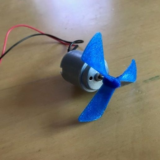 Download free STL file 60mm Propeller No Supports Required • 3D print