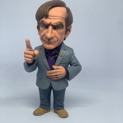 🎨 Saul Goodman Breaking Bad Stylized 3D Model (Fan Art)・ STL - Main Image