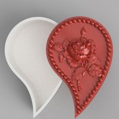 cover3.jpg STL file MOTHER'S DAY ROSE JEWELRY BOX・3D print object to download