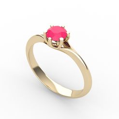9.jpg Ring with stone pink