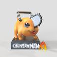 PochitaB.jpg Fichier STL Pochita (ポチタ )- Chainsaw Devil-Chainsaw Man-FANART FIGURINE・Modèle à imprimer en 3D à télécharger