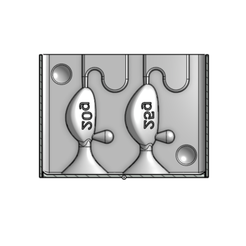 jighead.png Archivo STL Molde de plomo Bottom Sweeper Jighead・Modelo imprimible en 3D para descargar