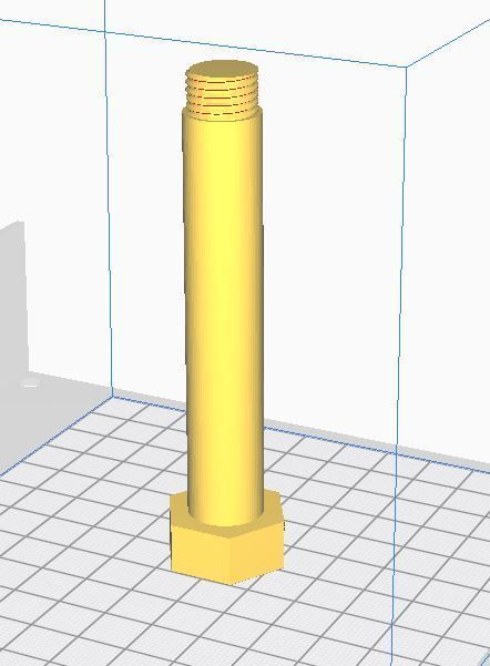 Screw_Long.JPG Файл STL Clamp Mount Dildo / Moves and Slides!・Идея 3D-печати для скачивания, Designs-a-lot