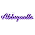 Abbigaelle.stl KEY HOLDER FIRST NAME FEMALE Abbigaelle