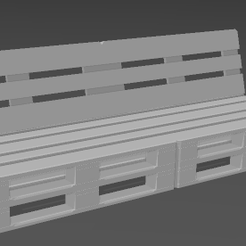 canapé.png STL-Datei Palettensofa・3D-druckbares Modell zum herunterladen