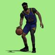 preview4.jpg 3D Gary Payton II Golden State Warriors NBA