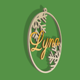 Lyna.png Christmas bauble Lyna